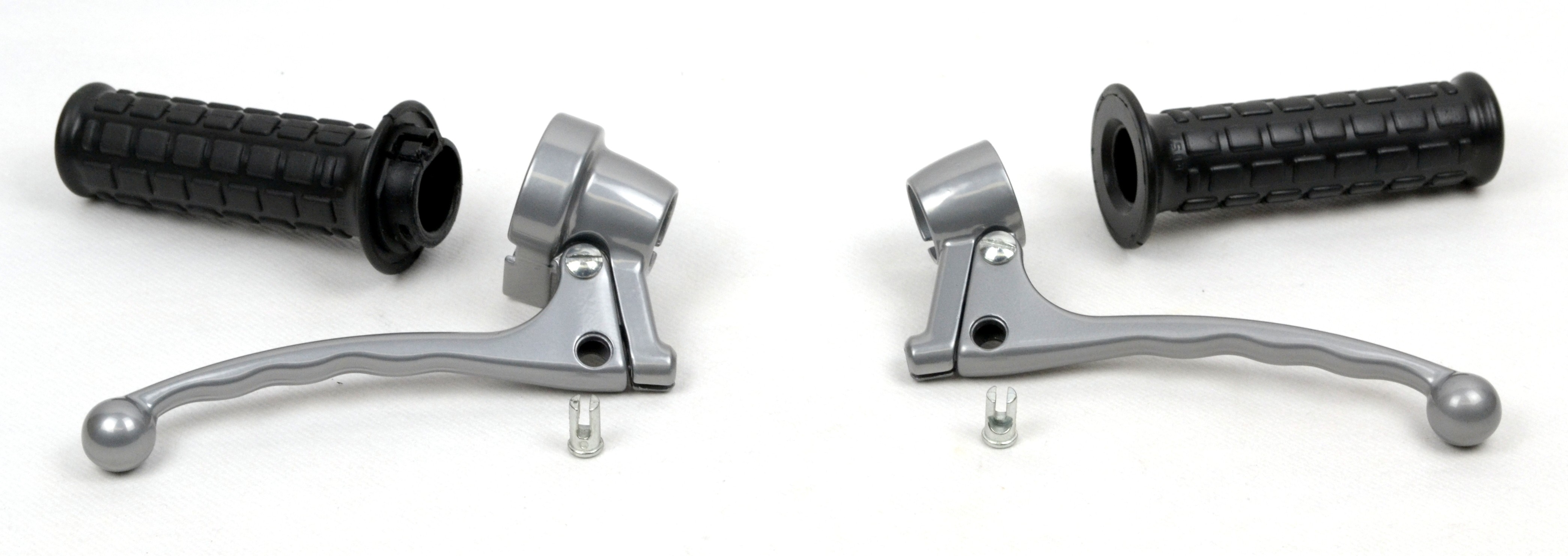 Jeu De Leviers De Frein Gauche + Droite En Aluminium Pour Solex 3800 - Neuf Sous Emballage, Marque Standard Parts