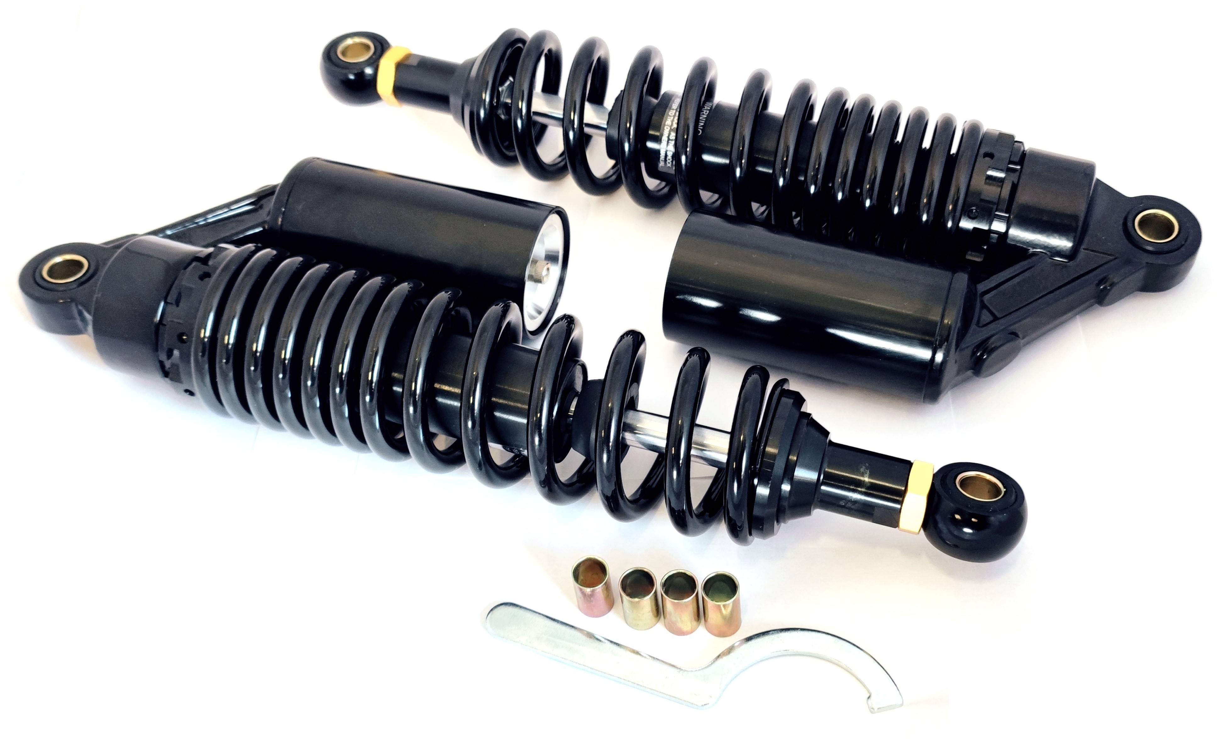 AMORTISSEURS ARRIÈRES CHROMÉS réglables NEUF 320 mm Peugeot 103 / MBK 51 EUR 42,90 - FR